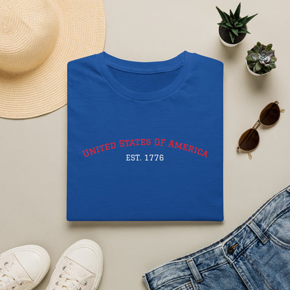 United States of America Minimalist Graphic T-Shirt