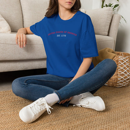 United States of America Minimalist Graphic T-Shirt