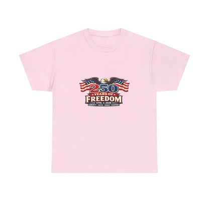 250 Years of Freedom | America 1776–2026 Patriotic T-Shirt