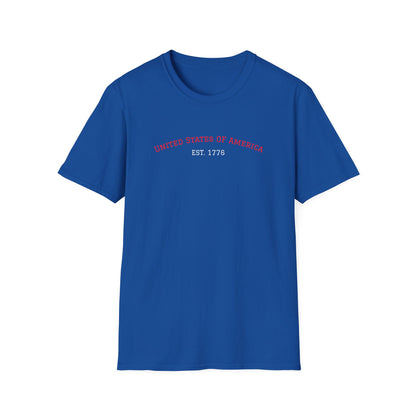 United States of America Minimalist Graphic T-Shirt