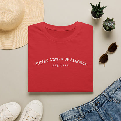 United States of America Minimalist Graphic T-Shirt
